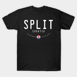 Split Croatia Flag T-Shirt